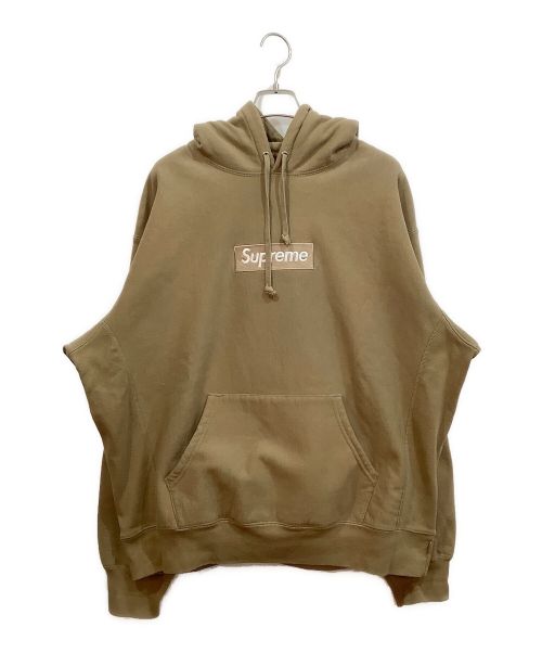 SUPREME（シュプリーム）SUPREME (シュプリーム) ボックスロゴフーデッドスウェットシャツ オリーブ サイズ:Lの古着・服飾アイテム