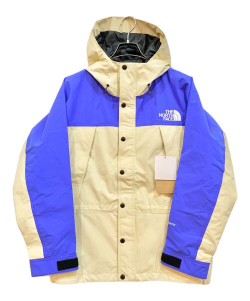 THE NORTH FACE（ザ ノース フェイス）THE NORTH FACE (ザ ノース フェイス) マウンテンライトジャケット ベージュ×ブルー サイズ:S 未使用品の古着・服飾アイテム