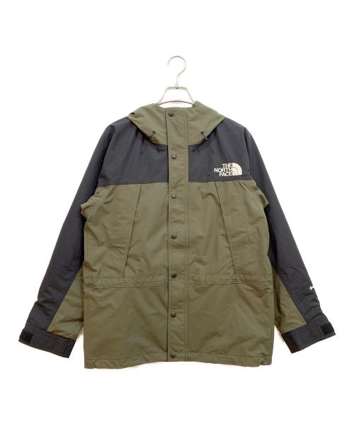 THE NORTH FACE（ザ ノース フェイス）THE NORTH FACE (ザ ノース フェイス) マウンテンライトジャケット グリーン×ブラック サイズ:Sの古着・服飾アイテム