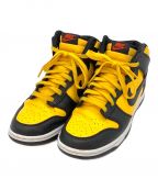 NIKEナイキ）の古着「Dunk High University Gold and Black / ダンク ハイ ユニバーシティゴールド アンド ブラック」｜イエロー×ブラック