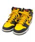 NIKE（ナイキ）の古着「Dunk High University Gold and Black / ダンク ハイ ユニバーシティゴールド アンド ブラック」｜イエロー×ブラック