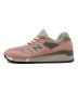 NEW BALANCE (ニューバランス) スニーカー ピンク サイズ:27cm：7000円