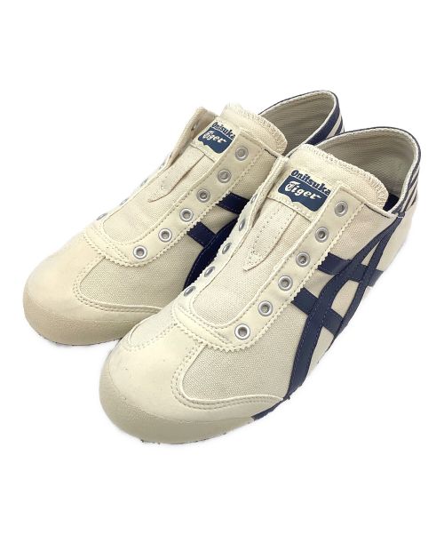 Onitsuka Tiger（オニツカタイガー）Onitsuka Tiger (オニツカタイガー) MEXICO 66 PARATY ホワイト×ネイビー サイズ:US6の古着・服飾アイテム