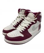 NIKEナイキ）の古着「AIR JORDAN 1 RETRO HIGH OG / エアジョーダン 1 レトロ ハイ OG」｜ボルドー×ホワイト