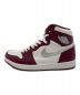 NIKE (ナイキ) AIR JORDAN 1 RETRO HIGH OG / エアジョーダン 1 レトロ ハイ OG ボルドー×ホワイト サイズ:US9.5：14000円