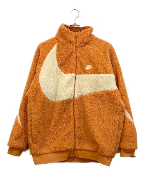 NIKE（ナイキ）NIKE (ナイキ) フリースジャケット オレンジ サイズ:XXLの古着・服飾アイテム