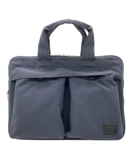 PORTER（ポーター）PORTER (ポーター) 2WAY BRIEFCASE ネイビーの古着・服飾アイテム