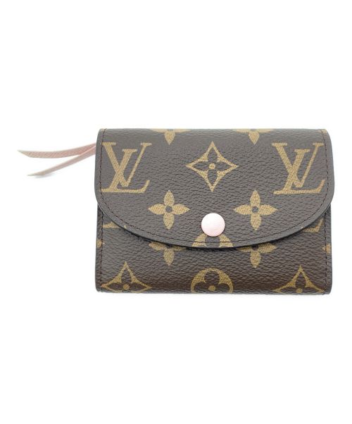 LOUIS VUITTON（ルイ ヴィトン）LOUIS VUITTON (ルイ ヴィトン) ポルトモネ・ロザリ ブラウンの古着・服飾アイテム