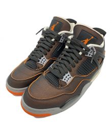 NIKE（ナイキ）の古着「Air JORDAN 4 Retro Starfish / ジョーダン 4 レトロ スターフィッシュ」｜ブラウン×オレンジ