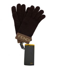 FENDI（フェンディ）の古着「手袋」｜ブラウン