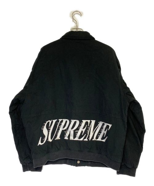 SUPREME（シュプリーム）SUPREME (シュプリーム) Twill Varsity Jacket ブラック サイズ:XLの古着・服飾アイテム