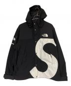 SUPREME×THE NORTH FACEシュプリーム×ザ ノース フェイス）の古着「S Logo Mountain Jacket」｜ブラック×ホワイト