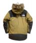 THE NORTH FACE (ザ ノース フェイス) Mountain Down Coat（マウンテンダウンコート） カーキ×ブラック(ニュートープ) サイズ:L：30000円