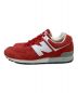 NEW BALANCE (ニューバランス) ローカットスニーカー US576ND4 Nordstrom別注 レッド サイズ:25：5000円