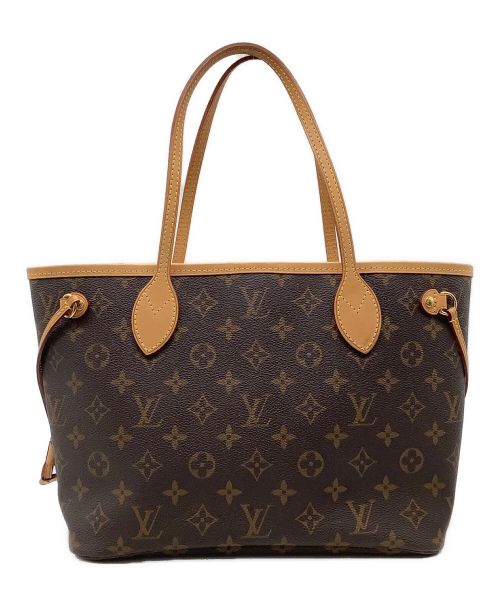 LOUIS VUITTON（ルイ ヴィトン）LOUIS VUITTON (ルイ ヴィトン) モノグラム ネヴァーフルPM フューシャ ブラウンの古着・服飾アイテム