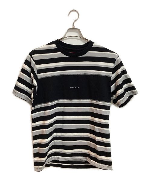 SUPREME（シュプリーム）Supreme (シュプリーム) 20SS Blocked Stripe ブラック×ホワイト×グレー サイズ:Sの古着・服飾アイテム