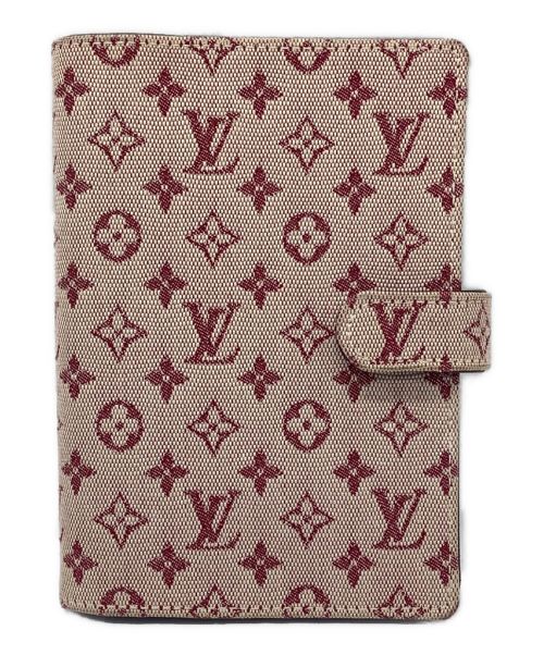 LOUIS VUITTON（ルイ ヴィトン）LOUIS VUITTON (ルイ ヴィトン) モノグラム・ミニ アジェンダPM 手帳カバー チェリーの古着・服飾アイテム