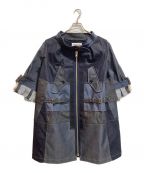 JUNYA WATANABE COMME des GARCONS(ジュンヤワタナベ コムデギャルソン）の古着「パッチワークデニムコート」｜ネイビー