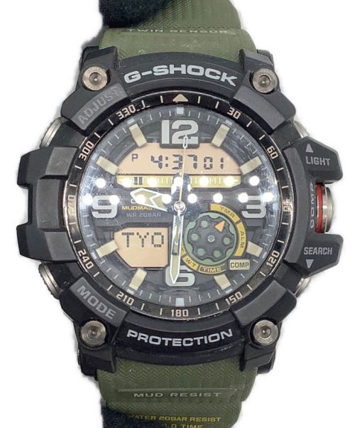 CASIO（カシオ）CASIO (カシオ) MUDMASTER GG-1000-1A3JF オリーブ×ブラックの古着・服飾アイテム