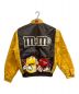 JH DESIGN (ジェイエイチデザイン) M&M's レーシングレザージャケット ブラウン×イエロー サイズ:L：27800円