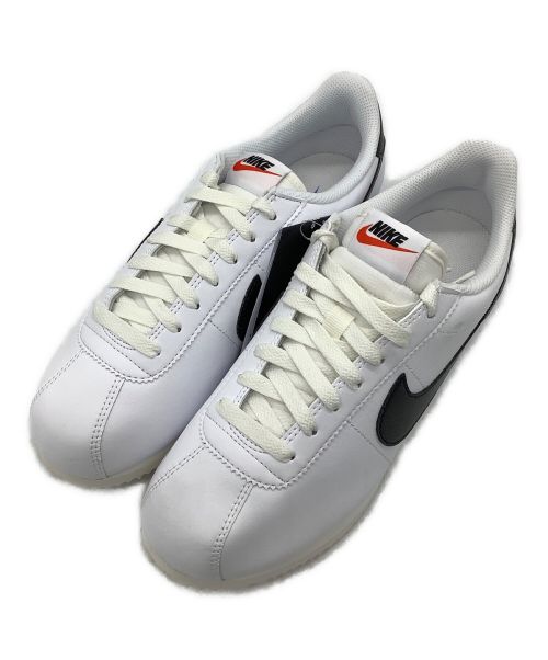 NIKE（ナイキ）NIKE (ナイキ) CORTEZ White and Black スニーカー ホワイト サイズ:25.5cm 未使用品の古着・服飾アイテム