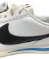 中古・古着 NIKE (ナイキ) CORTEZ White and Black スニーカー ホワイト サイズ:25.5cm 未使用品：9800円