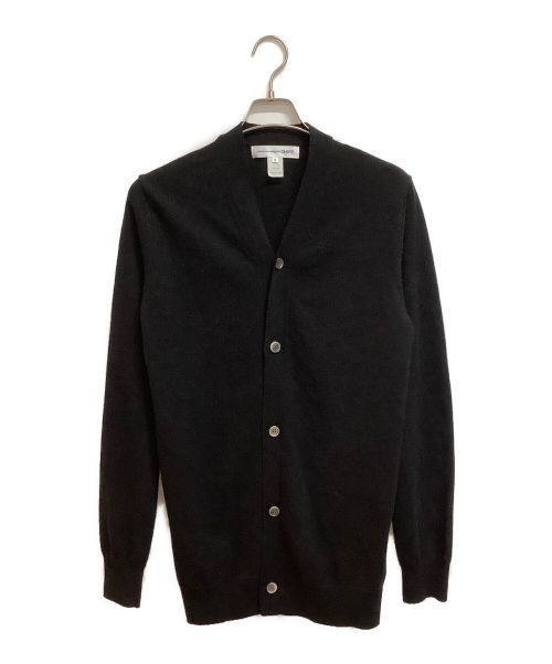 COMME des GARCONS SHIRT（コムデギャルソンシャツ）COMME des GARCONS SHIRT (コムデギャルソンシャツ) カーディガン ブラック サイズ:Mの古着・服飾アイテム