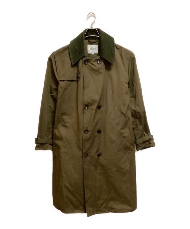 【中古・古着通販】Barbour (バブアー) トレンチコート カーキ 