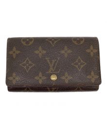 LOUIS VUITTON（ルイ ヴィトン）の古着「モノグラム ポルトモネ・ビエ・トレゾール（２つ折り財布）」