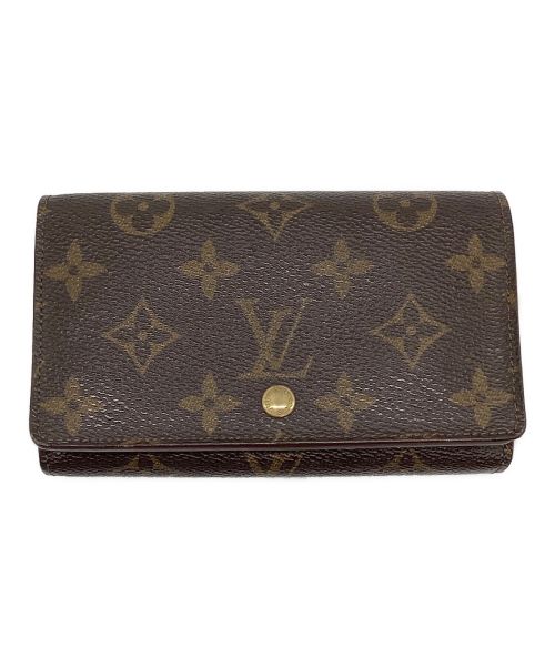 LOUIS VUITTON（ルイ ヴィトン）LOUIS VUITTON (ルイ ヴィトン) モノグラム ポルトモネ・ビエ・トレゾール（２つ折り財布） サイズ:-の古着・服飾アイテム