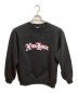 X-LARGE（エクストララージ）の古着「XTRALARGE LOGO CREWNECK SWEATSHIRT」｜ブラック