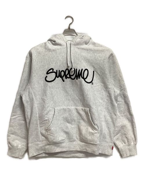 SUPREME（シュプリーム）Supreme (シュプリーム) handstyle hooded sweatshirt グレー サイズ:Largeの古着・服飾アイテム