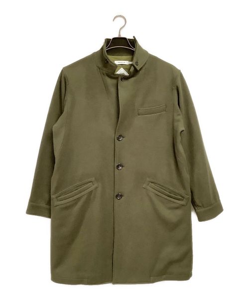 nonnative（ノンネイティブ）nonnative (ノンネイティブ) PORTER COAT LAMB WOOL MELTON グリーン サイズ:1の古着・服飾アイテム