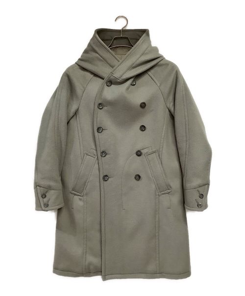 nonnative（ノンネイティブ）nonnative (ノンネイティブ) SAILOR HOODED COAT W/N MELTON グレーの古着・服飾アイテム