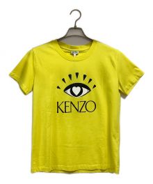 KENZO（ケンゾー）の古着「KL19 Large Eye Love Kenzo Tee」｜イエロー