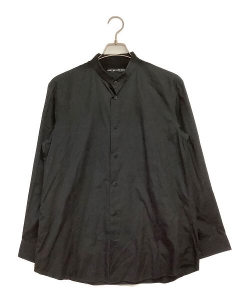 ISSEY MIYAKE（イッセイミヤケ）ISSEY MIYAKE (イッセイミヤケ) スタンドカラーシャツ ブラック サイズ:3の古着・服飾アイテム