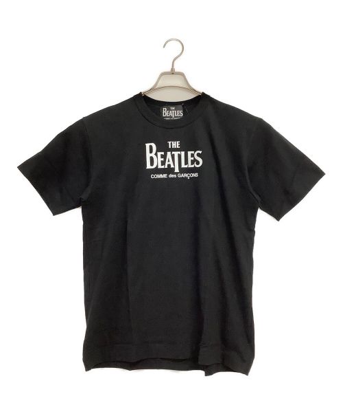 COMME des GARCONS（コムデギャルソン）COMME des GARCONS (コムデギャルソン) THE BEATLES (ビートルズ) BeatlesTシャツ ブラック サイズ:XL 未使用品の古着・服飾アイテム