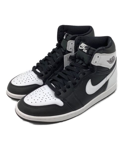 NIKE（ナイキ）NIKE (ナイキ) AIR JORDAN1 Retro High ブラック×ホワイト サイズ:26.5 未使用品の古着・服飾アイテム