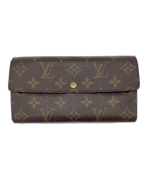 LOUIS VUITTON（ルイ ヴィトン）LOUIS VUITTON (ルイ ヴィトン) モノグラム ポルトフォイユ・サラの古着・服飾アイテム