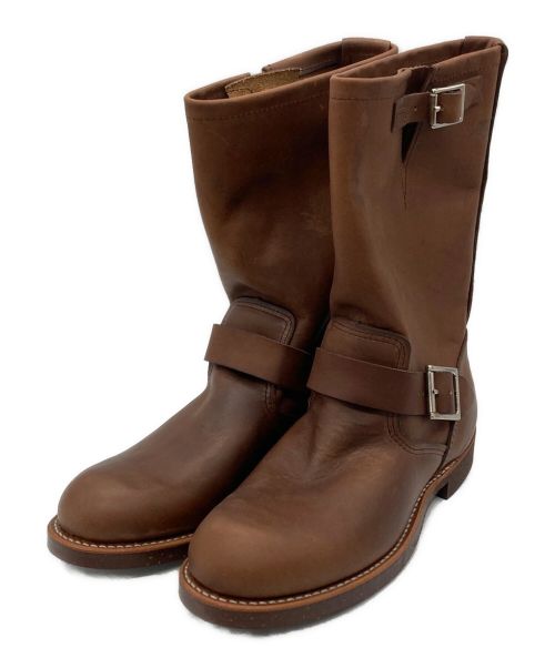 RED WING（レッドウィング）RED WING (レッドウィング) オイルド加工エンジニアブーツ ブラウン サイズ:26.5の古着・服飾アイテム