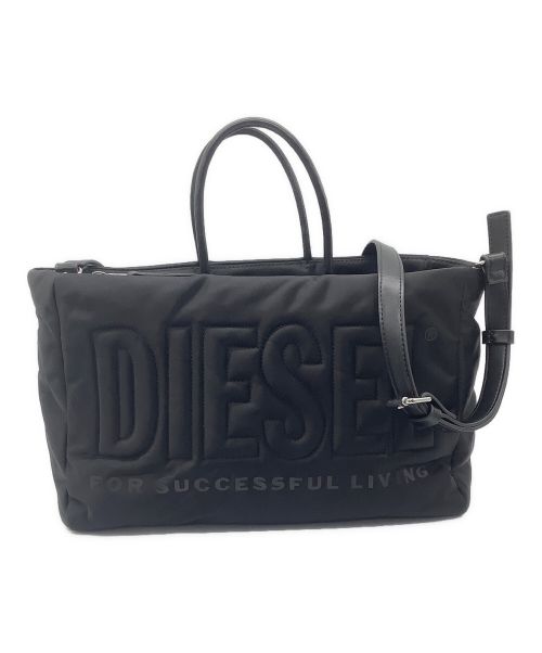 DIESEL（ディーゼル）DIESEL (ディーゼル) 2WAYバッグ ブラックの古着・服飾アイテム