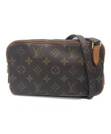 LOUIS VUITTON（ルイ ヴィトン）の古着「モノグラム ポシェット・マルリーバンドリエール/ショルダーバッグ」｜ブラウン