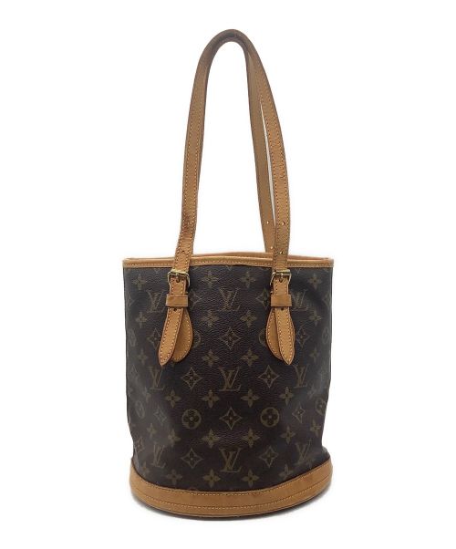 LOUIS VUITTON（ルイ ヴィトン）LOUIS VUITTON (ルイ ヴィトン) モノグラム バケットPM/ショルダーバッグ サイズ:PMの古着・服飾アイテム