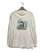 Midorikawaミドリカワ）の古着「Paranoind Divine L/S TEE／ロングスリーブカットソー」｜ホワイト