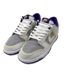 NIKE×UNION（ナイキ×ユニオン）の古着「Dunk Low "Court Purple" ローカットスニーカー」｜ホワイト×パープル