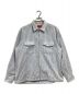 Supreme（シュプリーム）の古着「2-Tone Corduroy ZipUp Shirt」｜スカイブルー×ホワイト