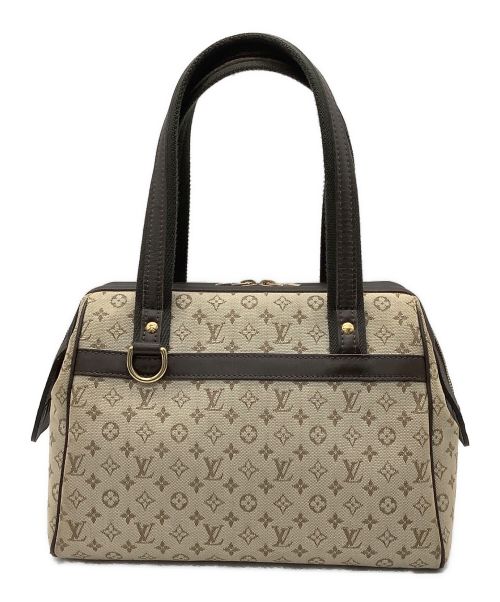 LOUIS VUITTON（ルイ ヴィトン）LOUIS VUITTON (ルイ ヴィトン) モノグラムミニ ジョセフィーヌPM／ハンドバッグ ベージュの古着・服飾アイテム