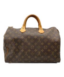 LOUIS VUITTON（ルイ ヴィトン）の古着「モノグラム スピーディ35」｜ブラウン