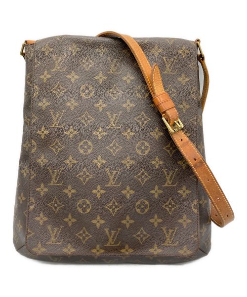 LOUIS VUITTON（ルイ ヴィトン）LOUIS VUITTON (ルイ ヴィトン) ミュゼット ショルダーバッグ/モノグラム ブラウンの古着・服飾アイテム