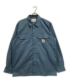 CarHartt（カーハート）の古着「L/S MASTER SHIRT」｜ブルー